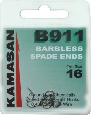 Kamasan B911 BX HTN Size 20 Hooks To Nylon 10pc